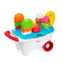 Chicco Chariot à glace avec 19 accessoires jouet d'imitation jeu de rôle à partir de 12 mois