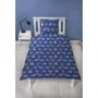 Pokemon - Parure de lit Pikachu et Starter 1G V en microfibre - Housse de couette 140x200 cm + Taie 63x63 cm