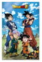 Sd toys Poster 3D Dragon Ball Super Battle of Gods Goku Vegeta Family 58x38cm