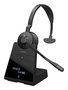Jabra Engage 75 - Casque-micro Bluetooth professionnel stéréo/mono - Compatible Skype for Business - Jusqu'à 5 connexions simultanées - Réduction de bruit avancée