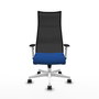 Piqueras y Crespo Chaise de Bureau Albacete Bleu et Noir