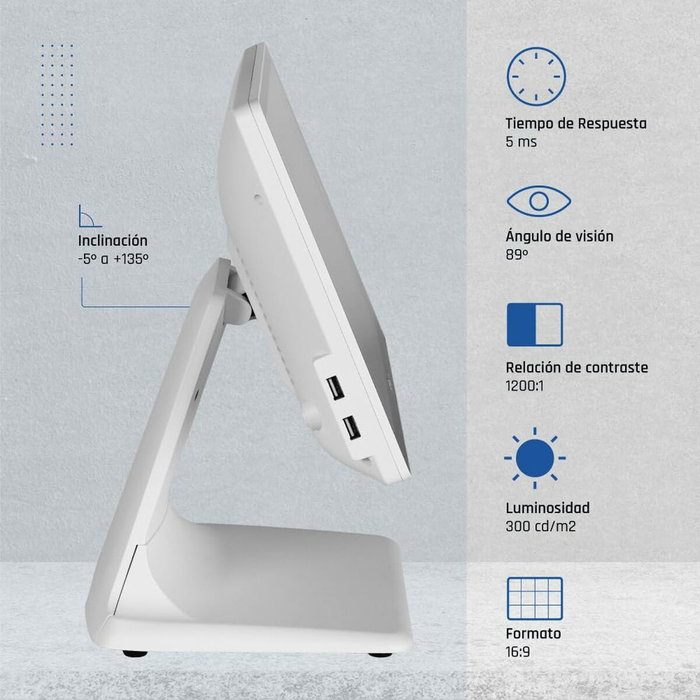 Tout en Un iggual IGG320174 15,6" Intel N100 8 GB RAM 128 GB SSD