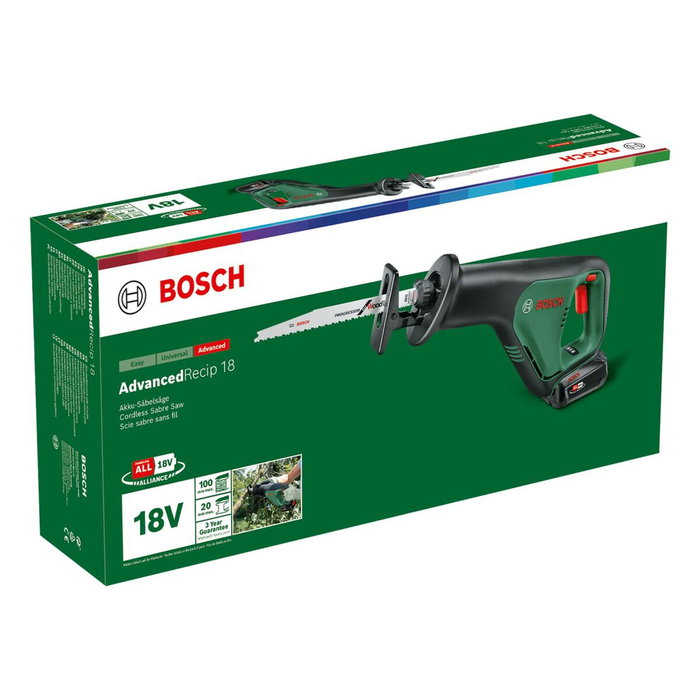Bosch AdvancedRecip 18 Scie sabre sans-fil