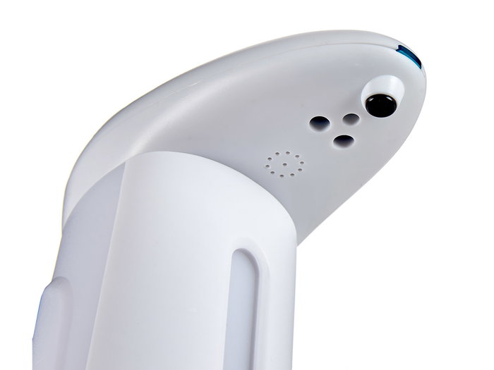 Berilo Distributeur de savon ABS avec capteur 350 ml Blanc 8 x 18,5 x 12,5 cm (Set de 12)