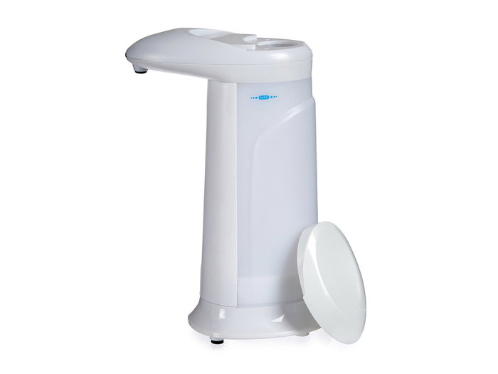 Berilo Distributeur de savon ABS avec capteur 350 ml Blanc 8 x 18,5 x 12,5 cm (Set de 12)