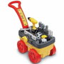Ecoiffier Chariot mécanique Jaune - 19 Pièces