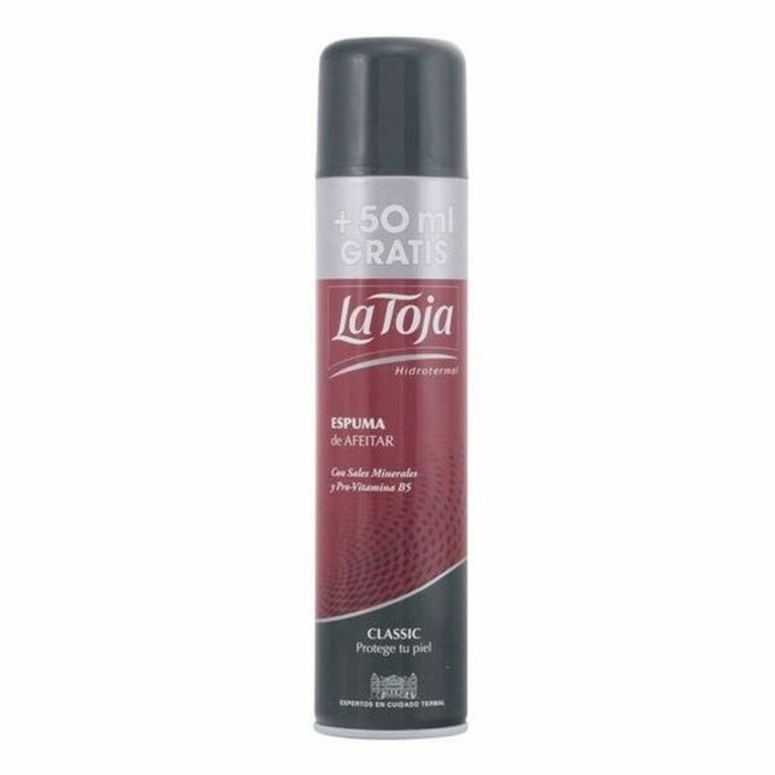 La Toja Mousse à raser HIDROTERMAL spray classique 250 + 50 ml La Toja Mousse à raser HIDROTERMAL spray classique 250 + 50 ml