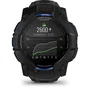Garmin Instinct 3 Montre GPS Connectée, Écran AMOLED 1.3", 50 mm, Boîtier Noir et Bracelet Bleu, Série Tropical Pulse