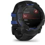 Garmin Instinct 3 Montre GPS Connectée, Écran AMOLED 1.3", 50 mm, Boîtier Noir et Bracelet Bleu, Série Tropical Pulse
