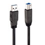 Lindy Rallonge active USB 3.0 A/B, 10m