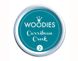 Woodies Almohadilla de tinta Carribean Creek 38x22mm