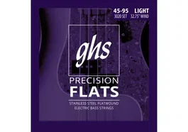 GHS Jeu de cordes Steel Light, tirant moyen 45-95, pour guitare basse