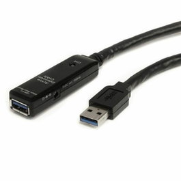 StarTech.com Câble d'extension USB 3.0 actif 5m USB-A mâle vers USB-A femelle, noir