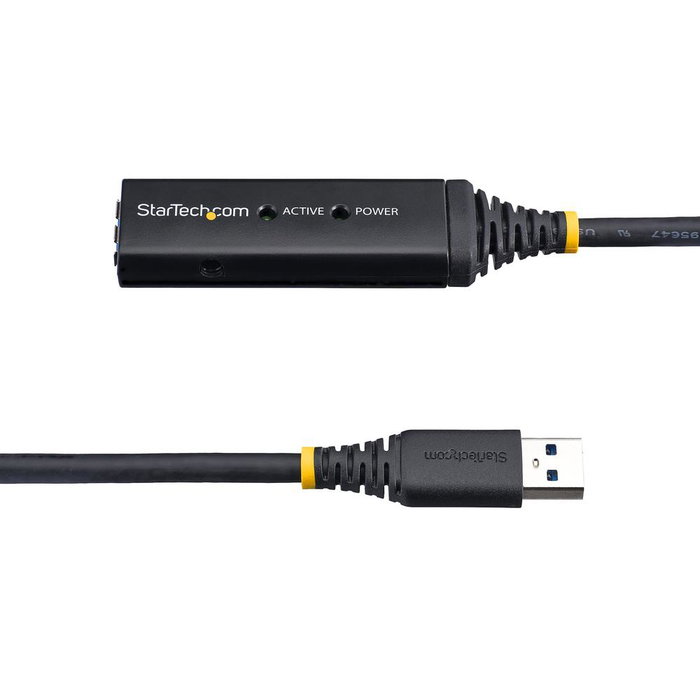 Startech USB 3.0 Câble Extenseur Actif USB-A Mâle vers USB-A Femelle 5 mètres USB3AAEXT5M