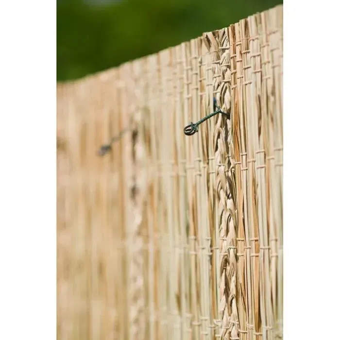 Nature Lot de 200 liens à boucle en acier galvanisé plastifié vert naturel (L16 cm x Ø1,4 mm)