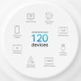 TP-Link Deco X1500 Pack de 3, Blanc