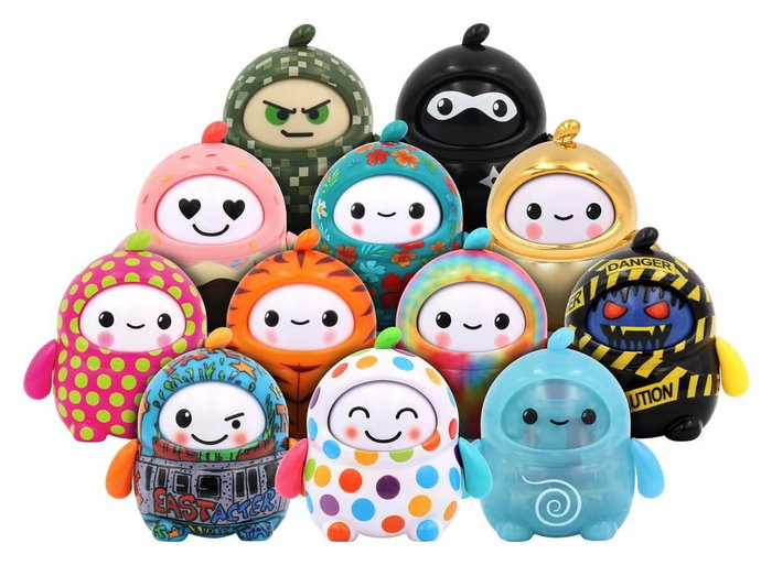 NSI International Inc. LamaTama Présentoir Blind Box de figurines électroniques Série 1 NSI International Inc. LamaTama Présentoir Blind Box de figurines électroniques Série 1