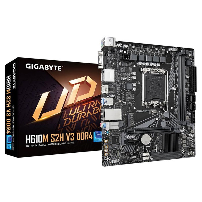 Carte Mère Gigabyte H610M S2H V3 DDR4 LGA 1700