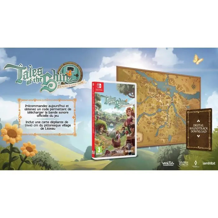 Just For Games Tales of the Shire: A Lord of the Rings Game - Jeu d'aventure paisible sur Nintendo Switch