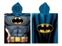 Safta - Poncho de bain microfibre Batman "Hero" pour enfant 50 cm x 100 cm
