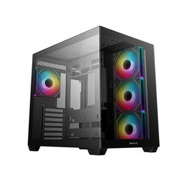 Deepcool CG530 Boîtier PC Gaming Midi Tower ATX RGB Verre Trempé Noir