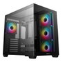 Deepcool CG530 Boîtier Gaming Midi Tower Noir avec Verre Trempé et ARGB