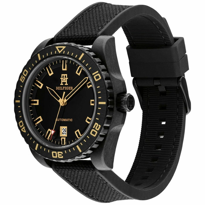Tommy Hilfiger 1792159 - Montre Automatique Homme Noir Tommy Hilfiger 1792159 - Montre Automatique Homme Noir
