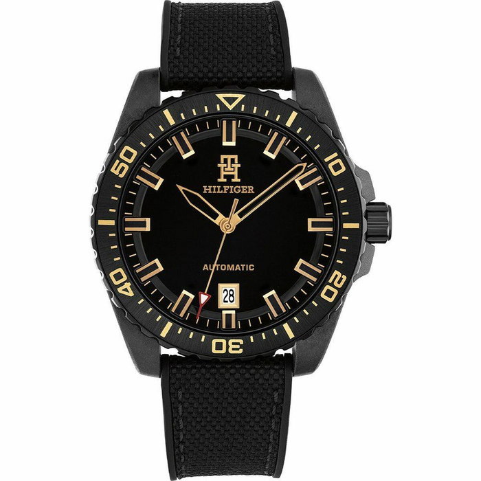 Tommy Hilfiger 1792159 - Montre Automatique Homme Noir Tommy Hilfiger 1792159 - Montre Automatique Homme Noir