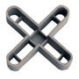 Rubi Lot de 50 croisillons à joints 10 mm