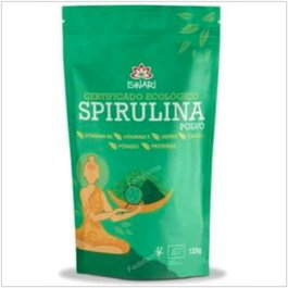 ISWARI Spirulina Superalimento 125 g - Poudre de Spiruline Bio, Détox Naturel