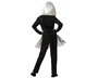 Déguisement squelette brillant pour fille - Falda, T-shirt et pantalon noir pour Halloween, fêtes, spectacles scolaires (âge 10-12 ans, thème Halloween, polyester)