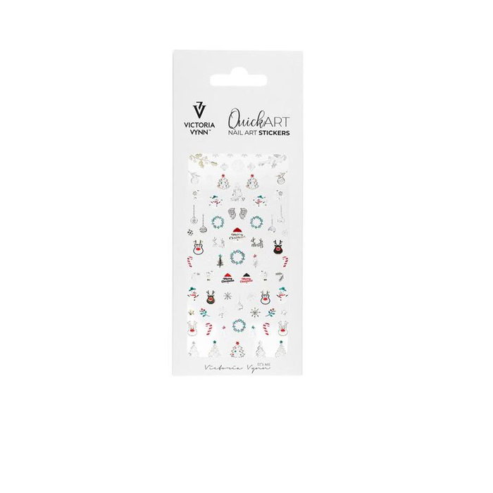 Victoria Vynn Quick Art 9 - Autocollants décoratifs pour ongles naturels, hybrides et gel, taille grande Victoria Vynn Quick Art 9 - Autocollants décoratifs pour ongles naturels, hybrides et gel, taille grande