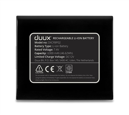 Duux DXCFBP02 Base et batterie pour Whisper Flex Ventilateur sans fil 6300 mAh - Autonomie jusqu'à 12 heures