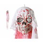 BigBuy Home Squelette Suspendu Multicolore Taché de Sang avec Gaze Blanche
