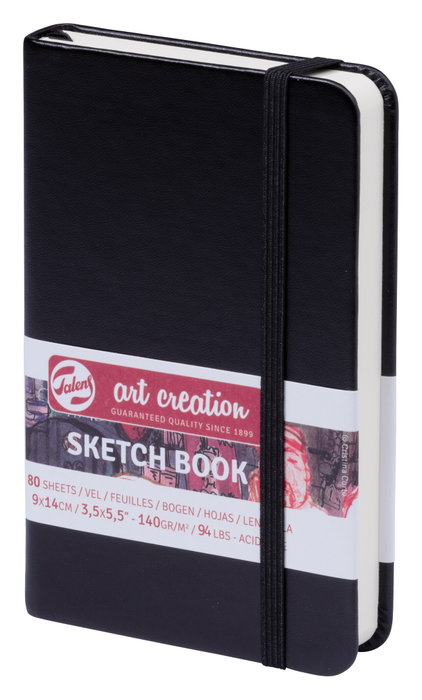 Talens Art Creation Carnet de Croquis Noir 9 x 14 cm 80 Feuilles Talens Art Creation Carnet de Croquis Noir 9 x 14 cm 80 Feuilles