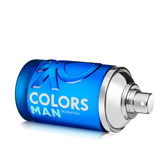 Benetton COLORS BLUE MAN Eau de Toilette pour Homme Vapo 100 ml