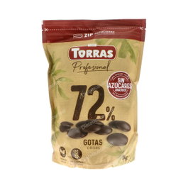 TORRAS GOTA 72% CACAO 1kg