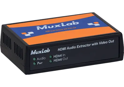 MUXLAB HD-4K-1D Extacteur Audio HDMI Dolby & DTS Downmixer 4K/60 Sorties HDMI RCA