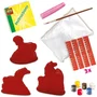 SES Creative - Kit créatif de moulage et peinture 3D Hobby Pink avec plâtre, peinture, paillettes - 3 figurines de chevaux à créer pour enfants 5 ans et plus