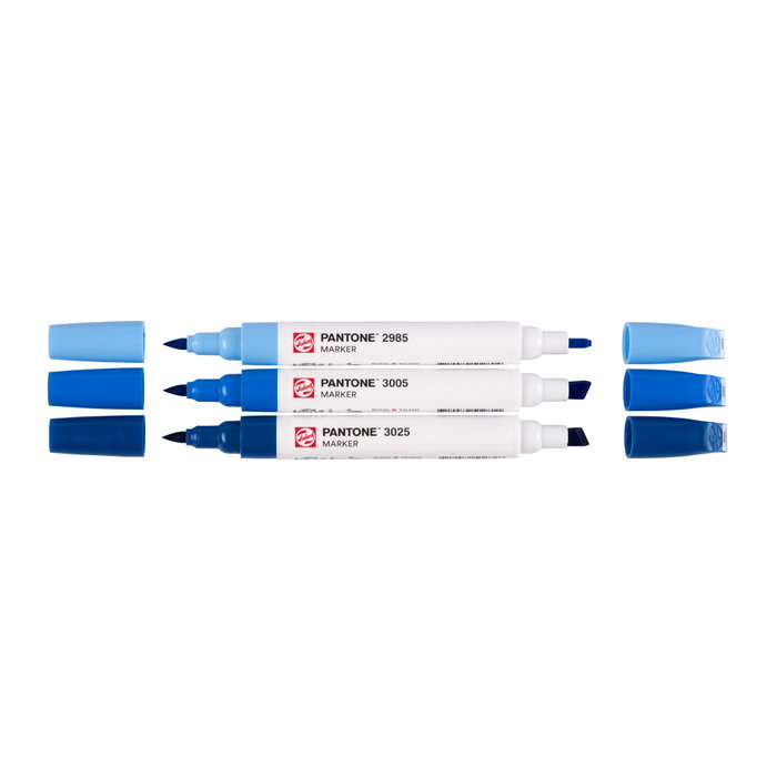 Talens | Pantone set marker 3x Blue Talens | Pantone set marker 3x Blue