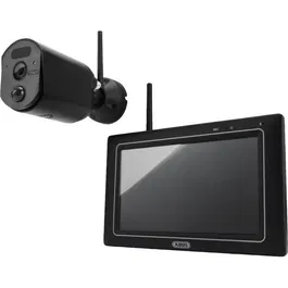 Abus Caméra de surveillance extérieure PPDF17000 avec projecteur LED intégré, détection intelligente, sirène, alertes mobiles et application App2Cam Plus