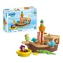 Playmobil Junior 71769 - Set Peter Pan et Bateau Pirate Disney - 12 Pièces - Jouet Bébé Dès 18 Mois
