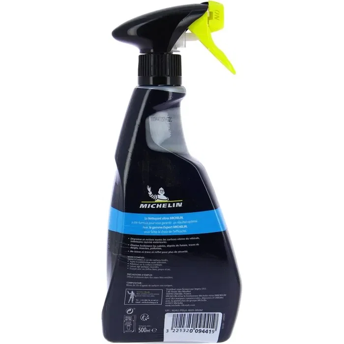 Michelin Nettoyant Vitres Auto - Dégraisse, Nettoie et Élimine Traces