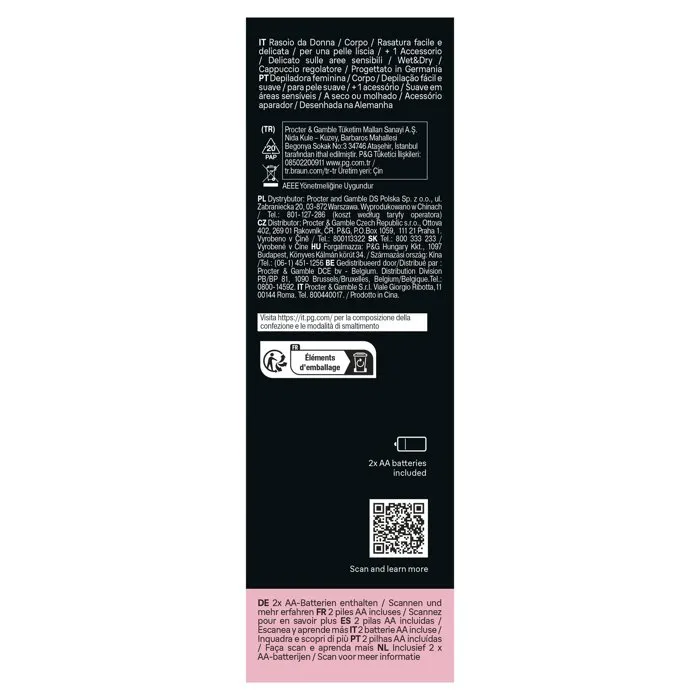 Braun Silk·épil LS5100 - Rasoir électrique sans fil pour zones sensibles