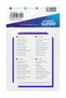 Ultimate Guard Card Dividers Standard Size (10) - Purple