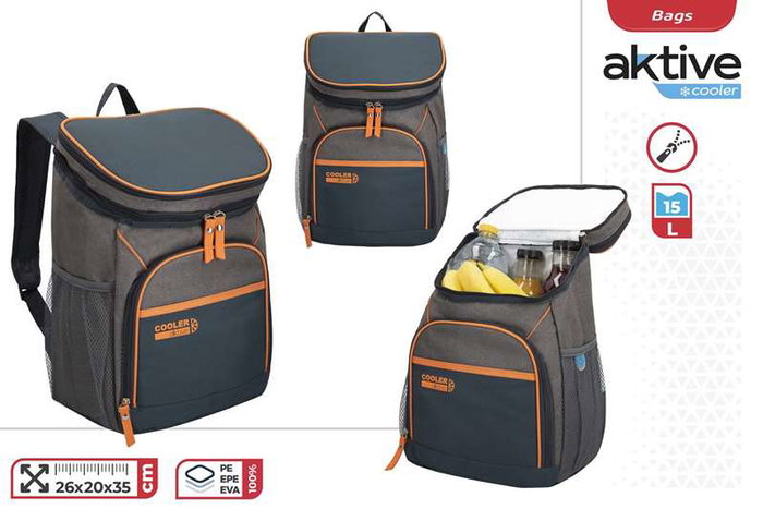 Color Baby Nevera termica mochila igloo 15 litres 26x20x39 cm - Glacière isotherme à dos 15L
