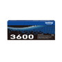 Brother TN-3600 Toner Noir Original - 3000 Pages - Cartouche Haute Qualité pour Imprimante