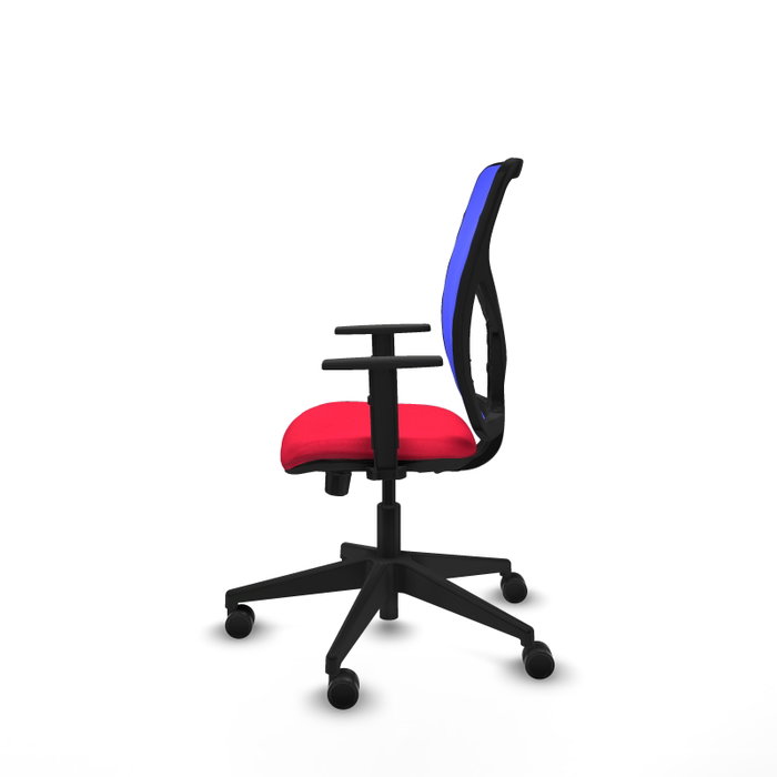 PIQUERAS Y CRESPO Chaise Motilla Synchrone/Traslack Rouge et Bleu