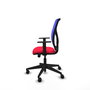 PIQUERAS Y CRESPO Chaise Motilla Synchrone/Traslack Rouge et Bleu