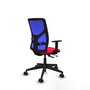 PIQUERAS Y CRESPO Chaise Motilla Synchrone/Traslack Rouge et Bleu